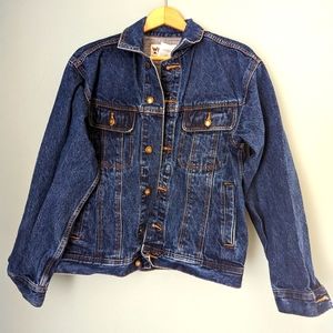Vintage wrangler blue jeans jacket